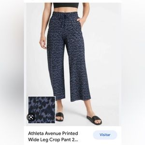 Athleta wide pant